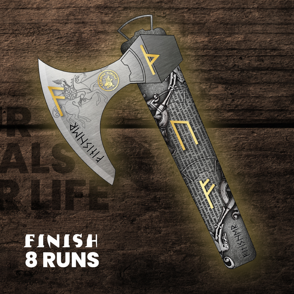 Finish 8 runs: je krijgt het vierde en laatste medailledeel van de sleipnir axe.