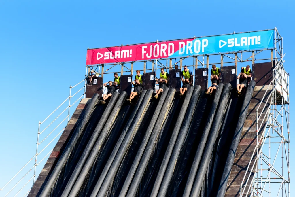 hoogtevrees overwinnen bij de fjord drop
